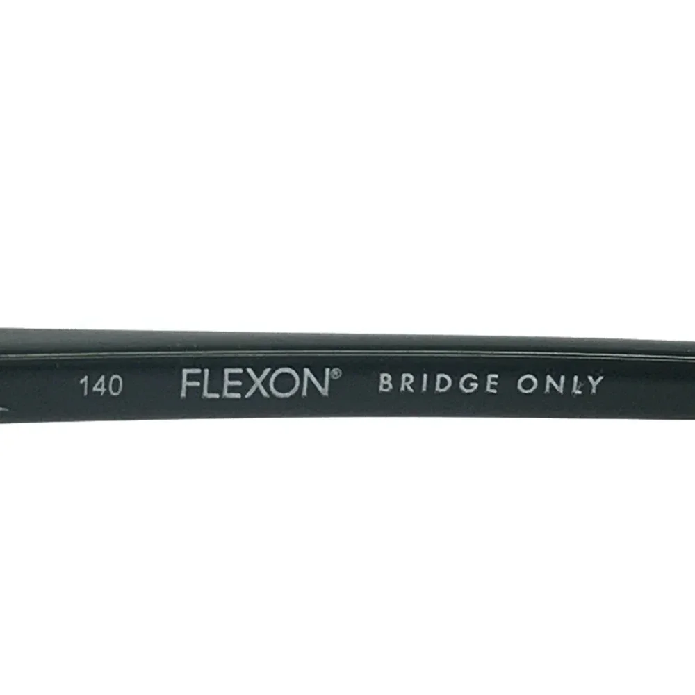 Flexon Eyeglasses Frames E1014 430 Blue Gray Rectangle Full Rim 54-17-140